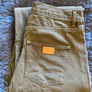 NWOT Rudy Jude Utility Jeans - Sage - Size 5